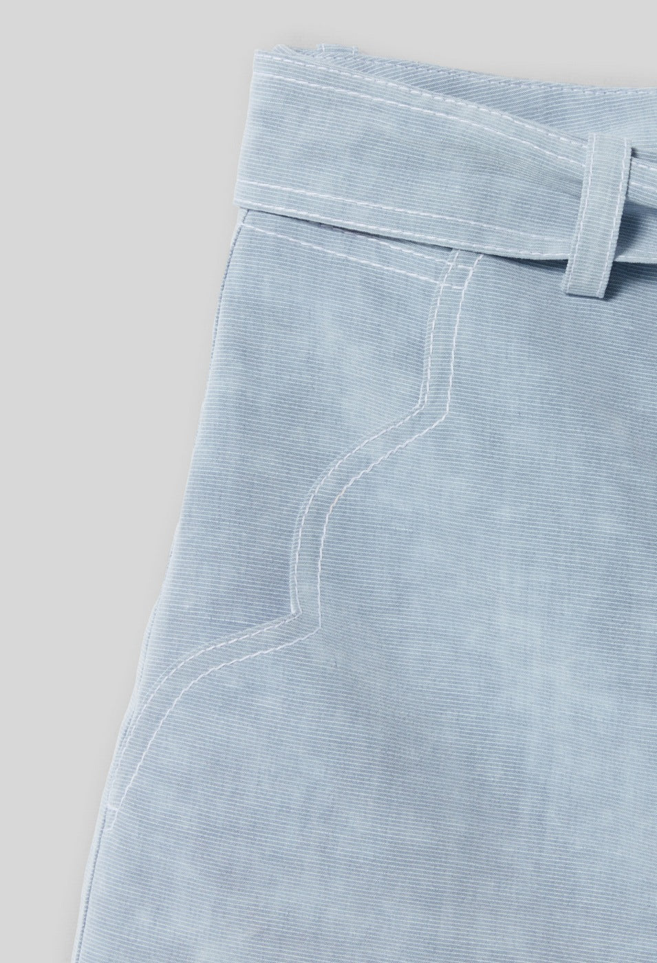 Short Ebahie Denim Delave - Image 6