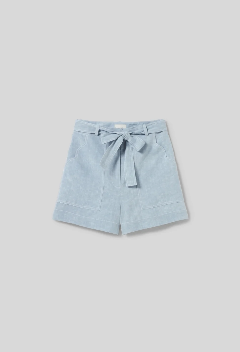 Short Ebahie Denim Delave - Image 7