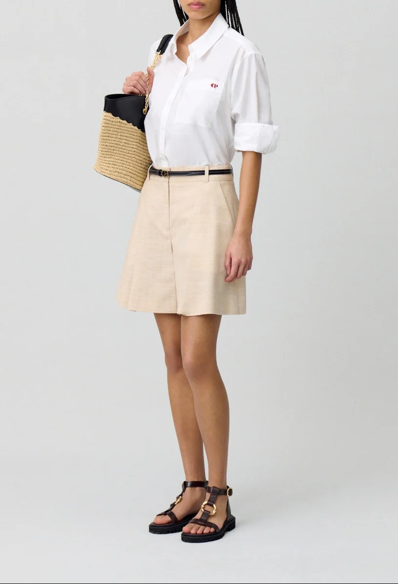 Short Elea Beige Clair - Image 2