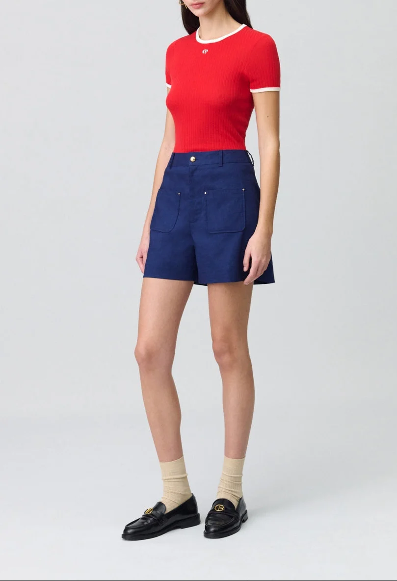 Short Estelle Indigo - Image 3