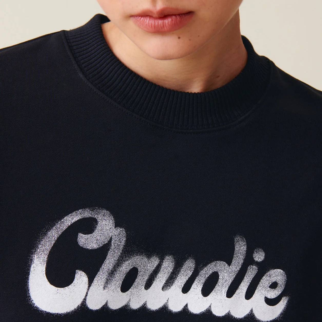 Sweatshirt Ample Imprimé Claudie - Image 3