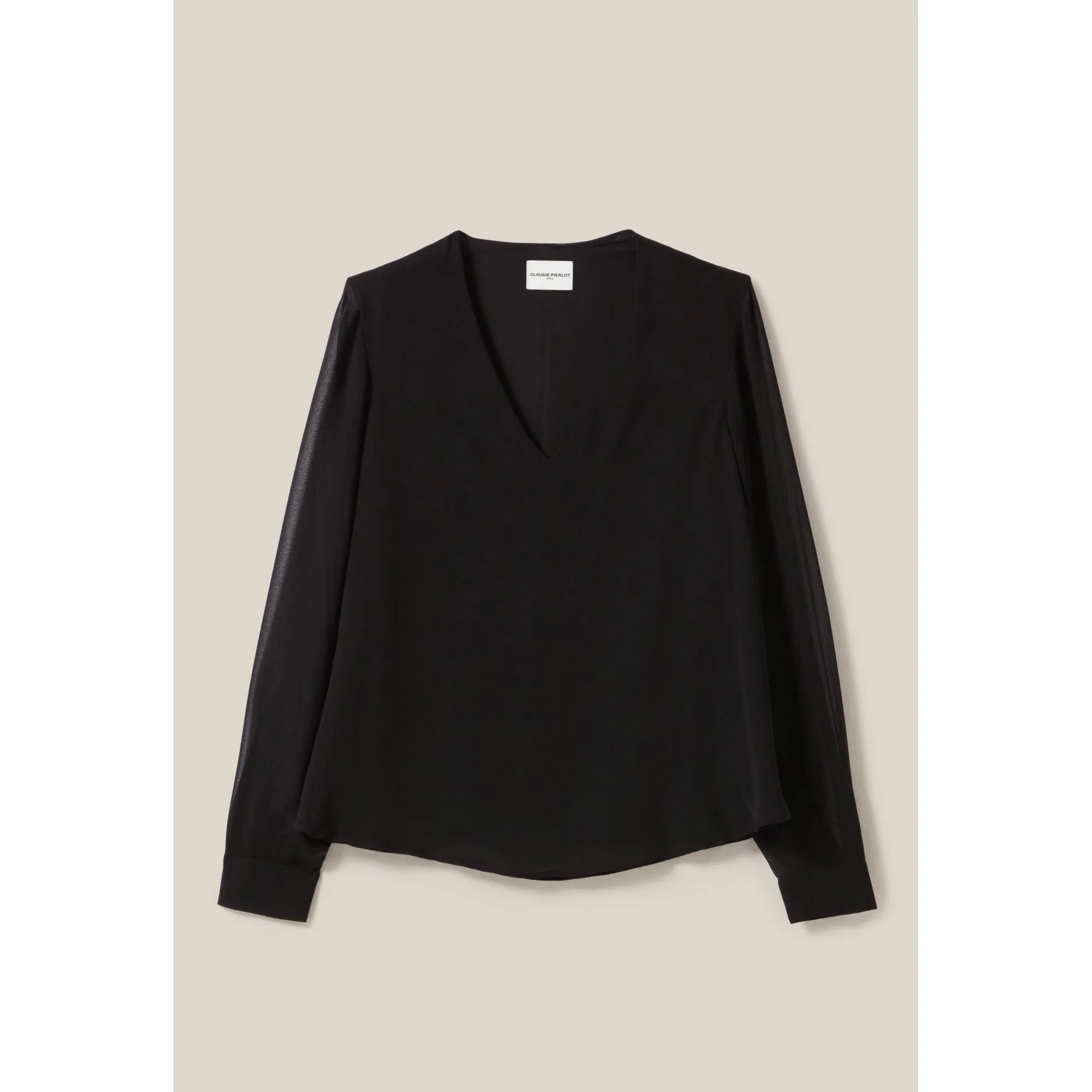 Blouse Fluide Transparente - Image 2