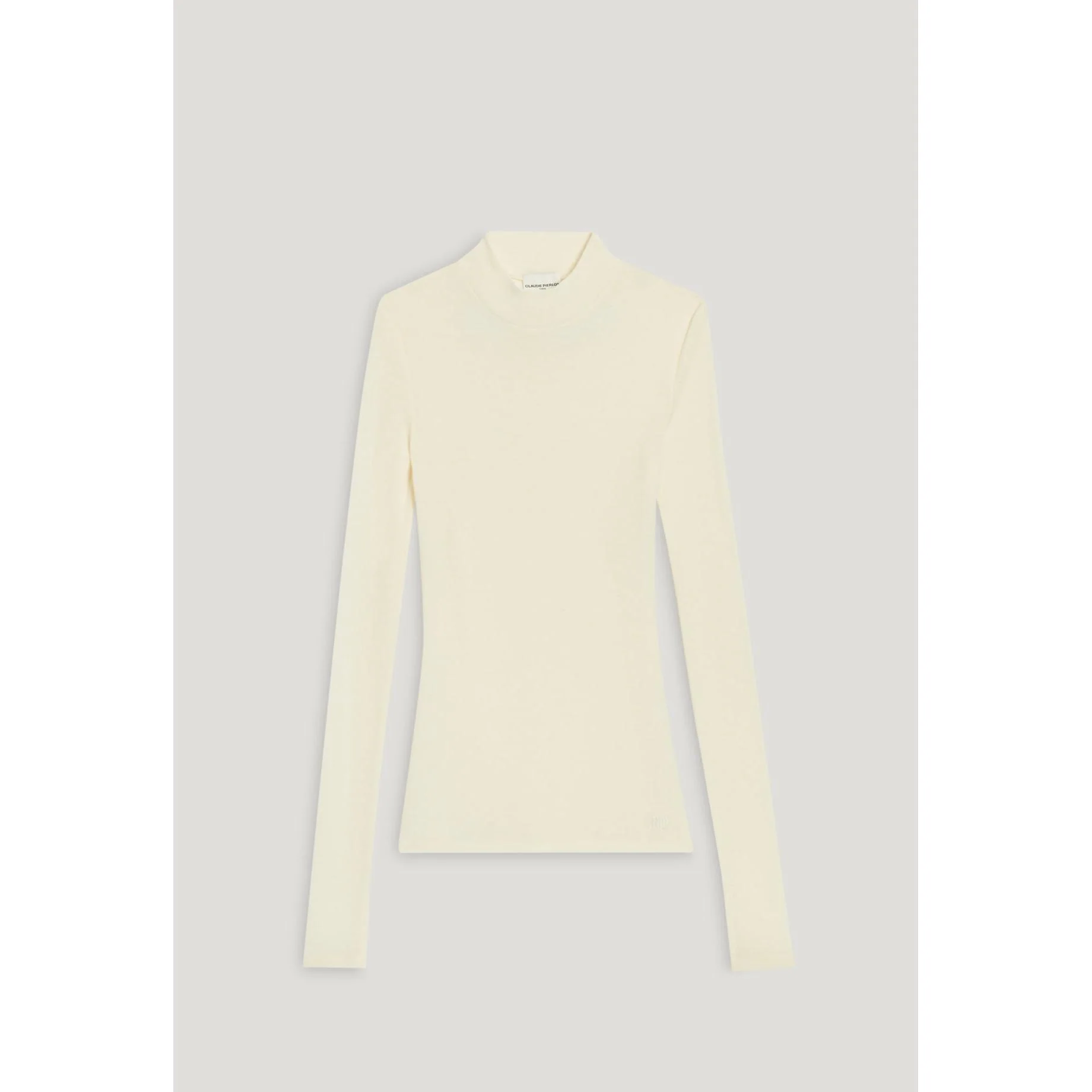 Top Col Montant Laine - Image 11