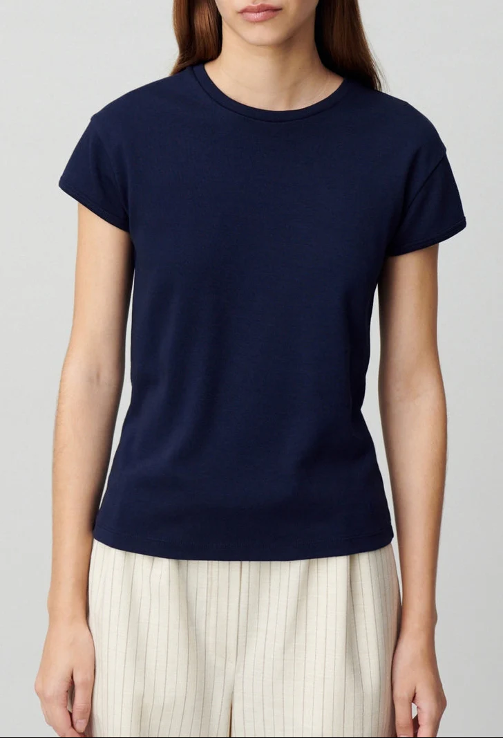 T-Shirt Tomettebis Marine - Image 4