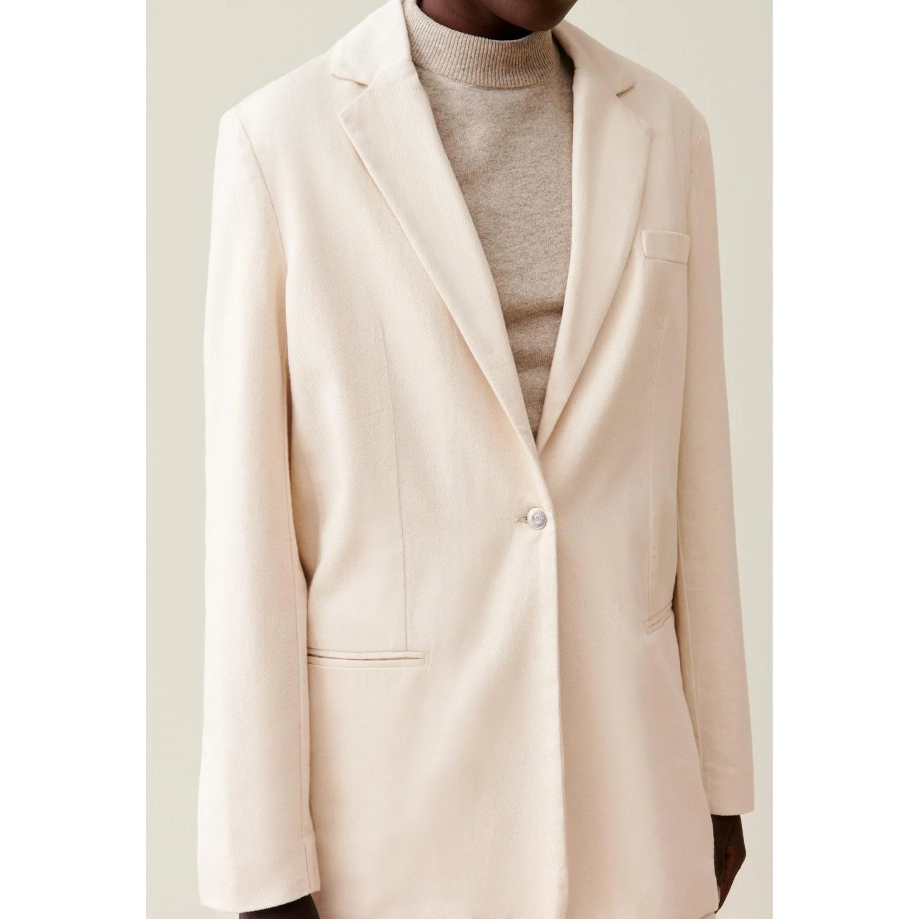 Veste Tailleur Denim Oversized - Image 2
