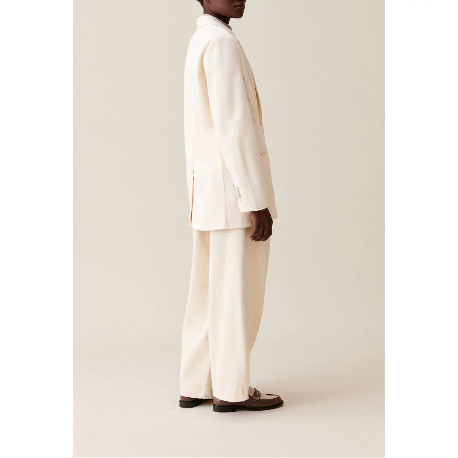 Veste Tailleur Denim Oversized - Image 3