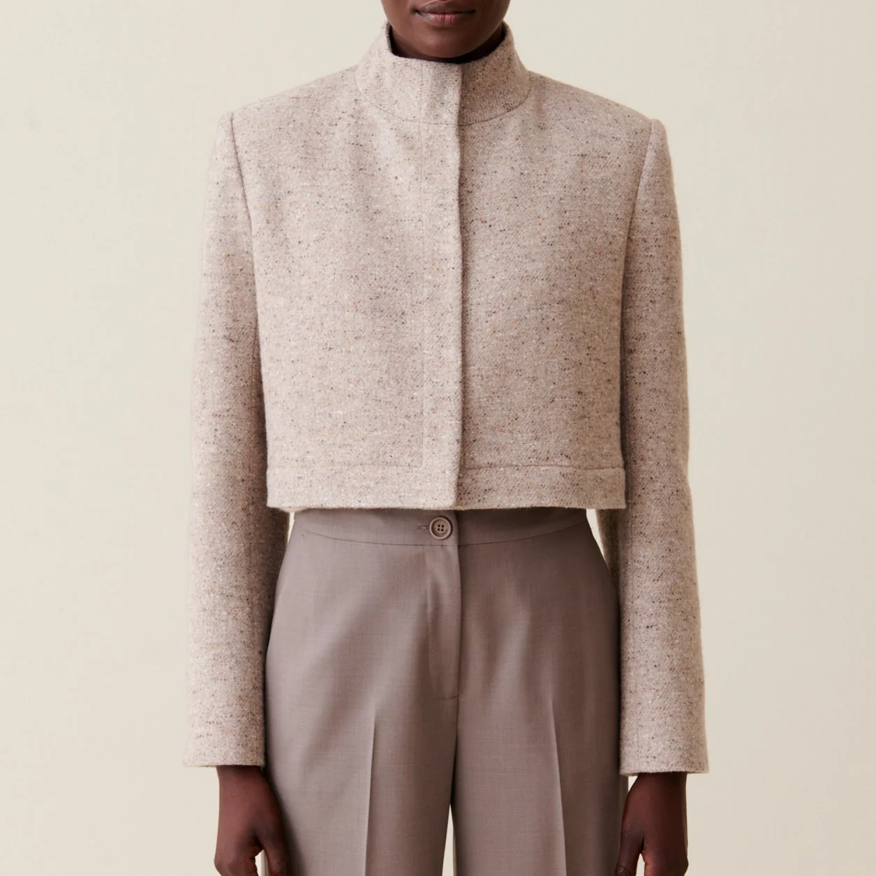 Veste Courte Col Montant - Image 3