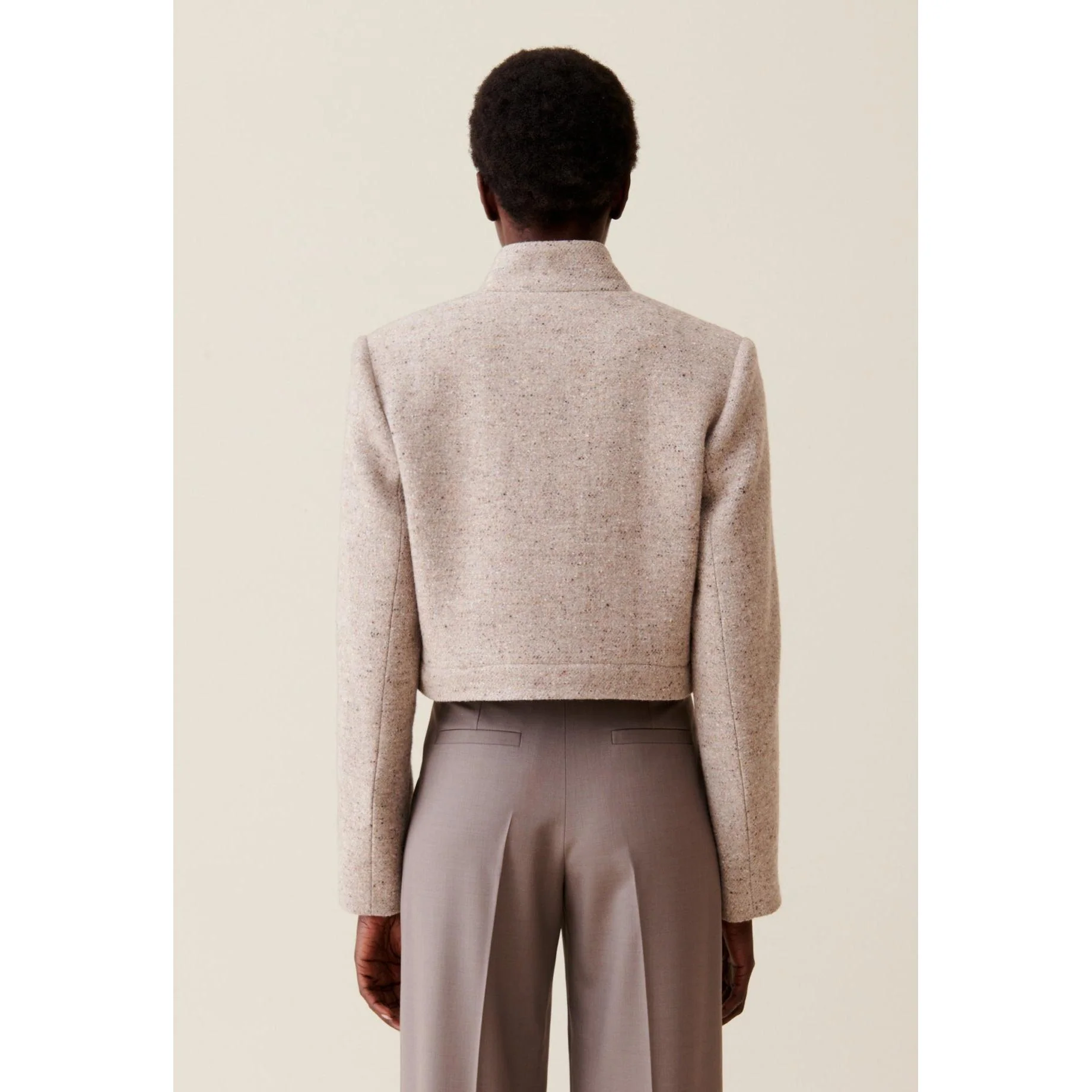 Veste Courte Col Montant - Image 4