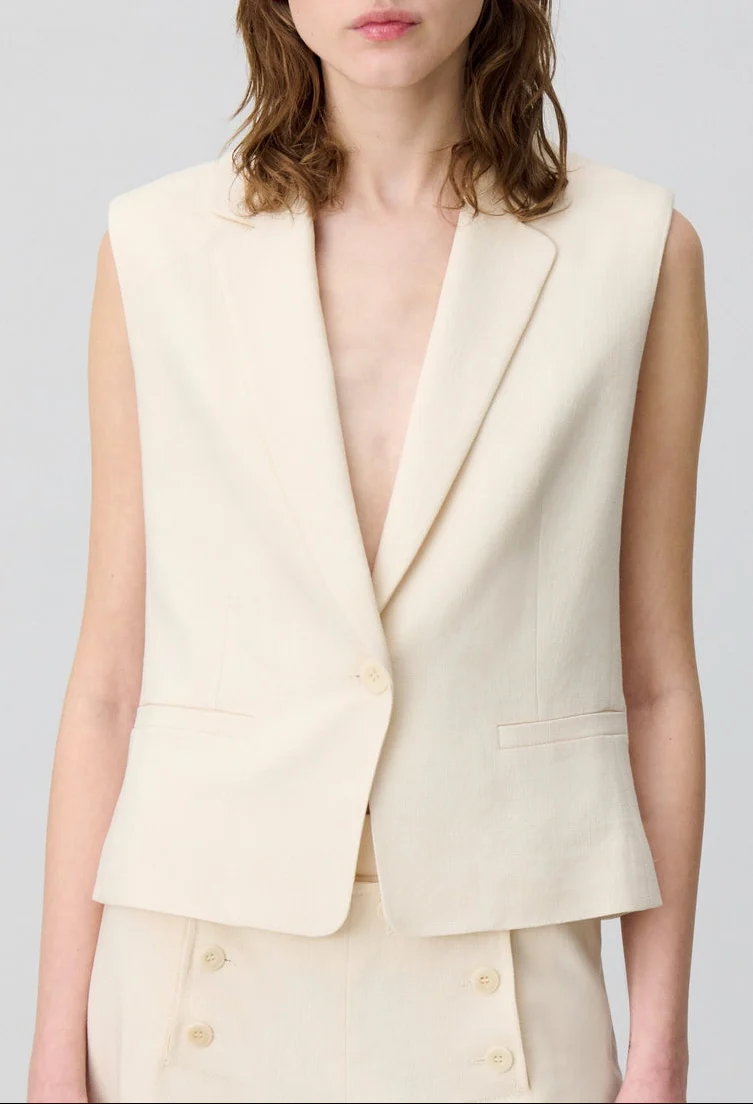 Blazer Ville Beige Clair - Image 4