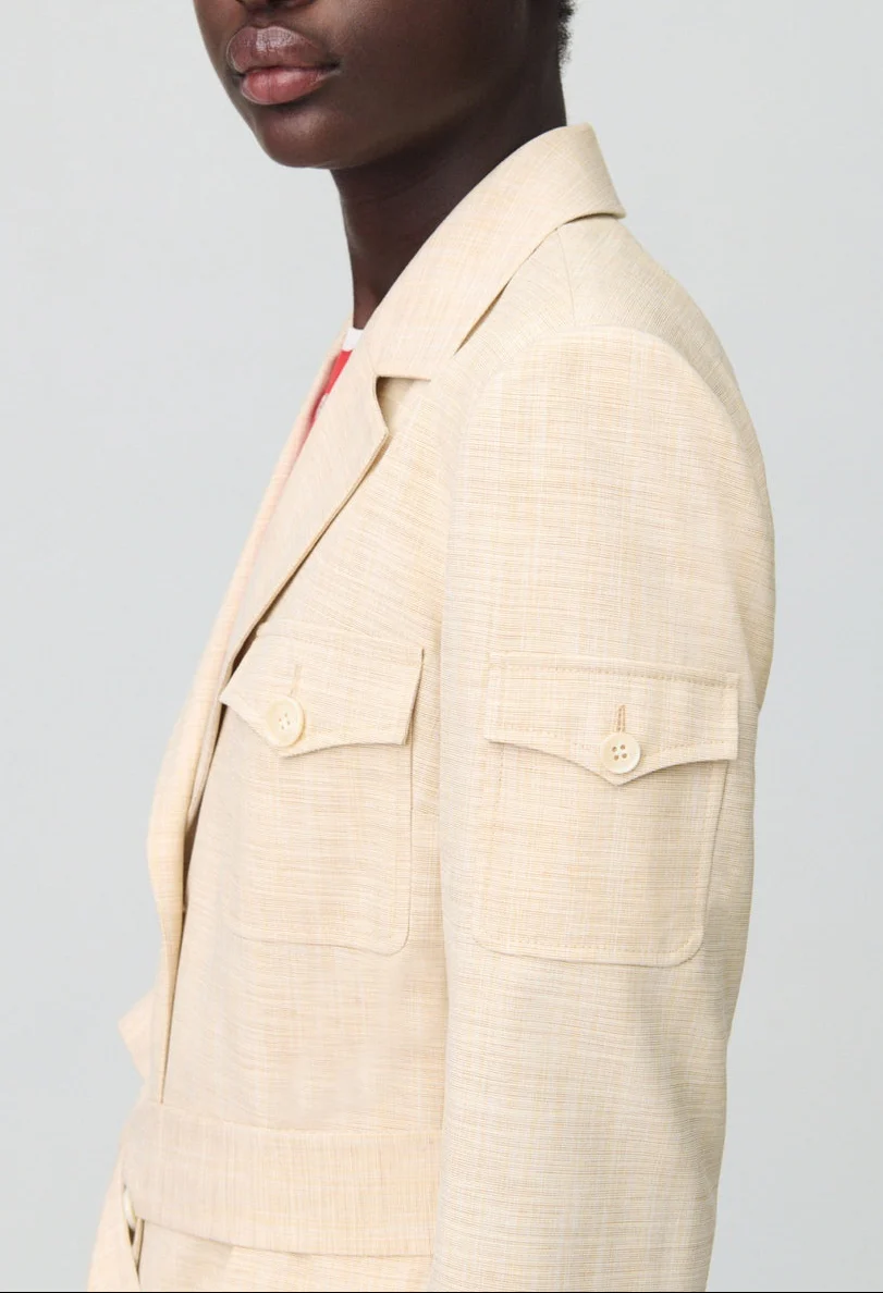Blazer Verone Beige Clair - Image 3