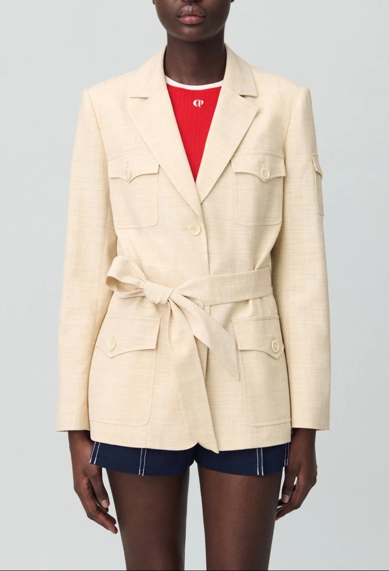 Blazer Verone Beige Clair - Image 4