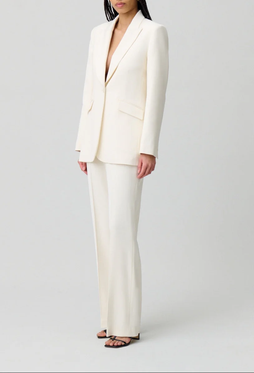 Blazer Velours Blanc - Image 2