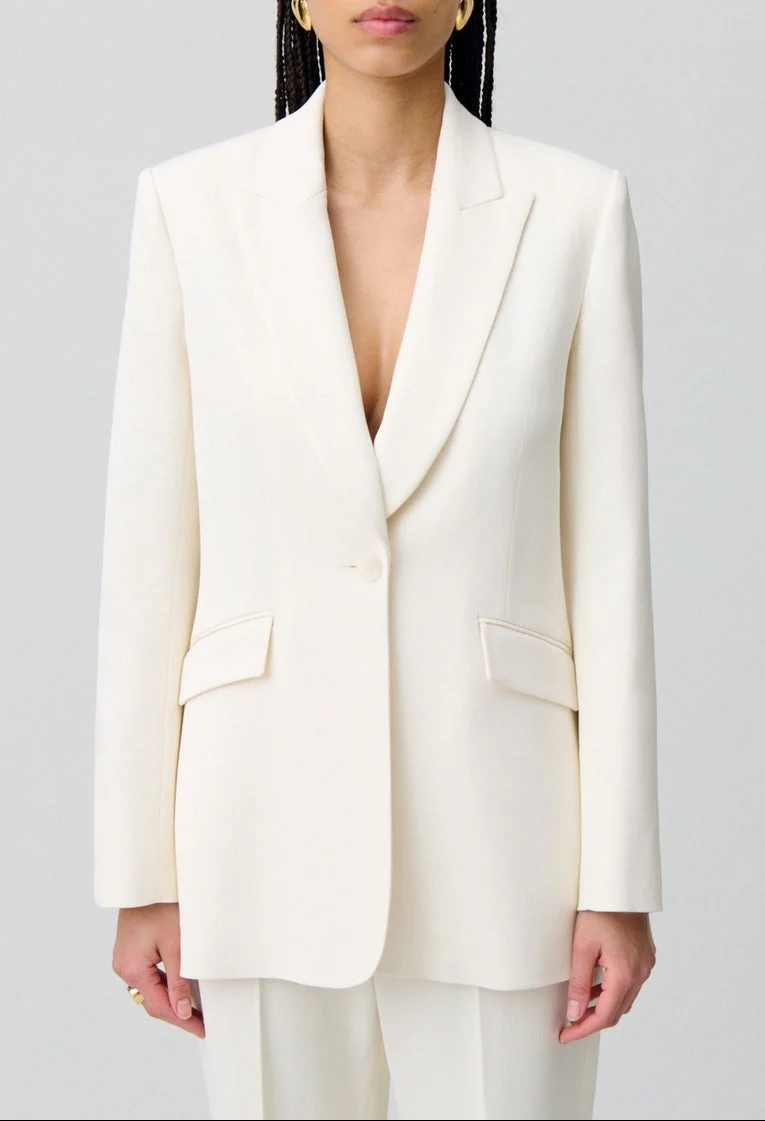 Blazer Velours Blanc - Image 4