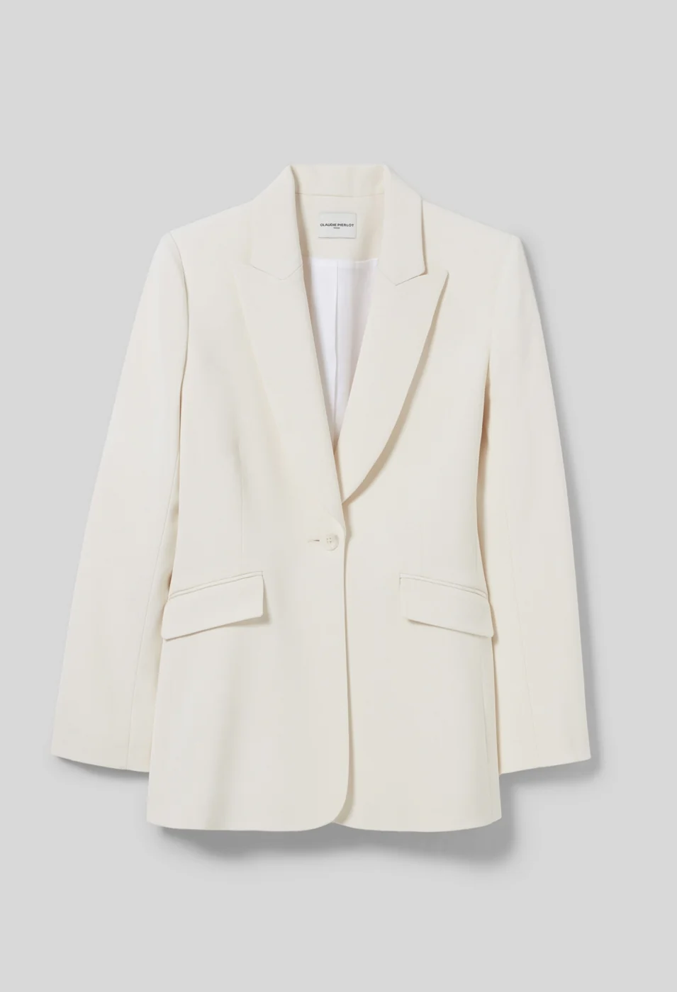 Blazer Velours Blanc - Image 7