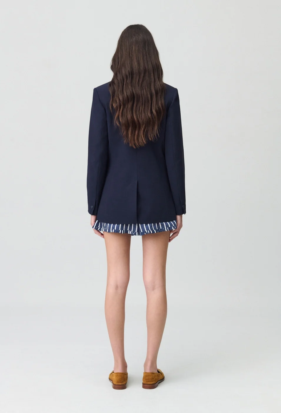 Blazer Veloursbis Marine - Image 5
