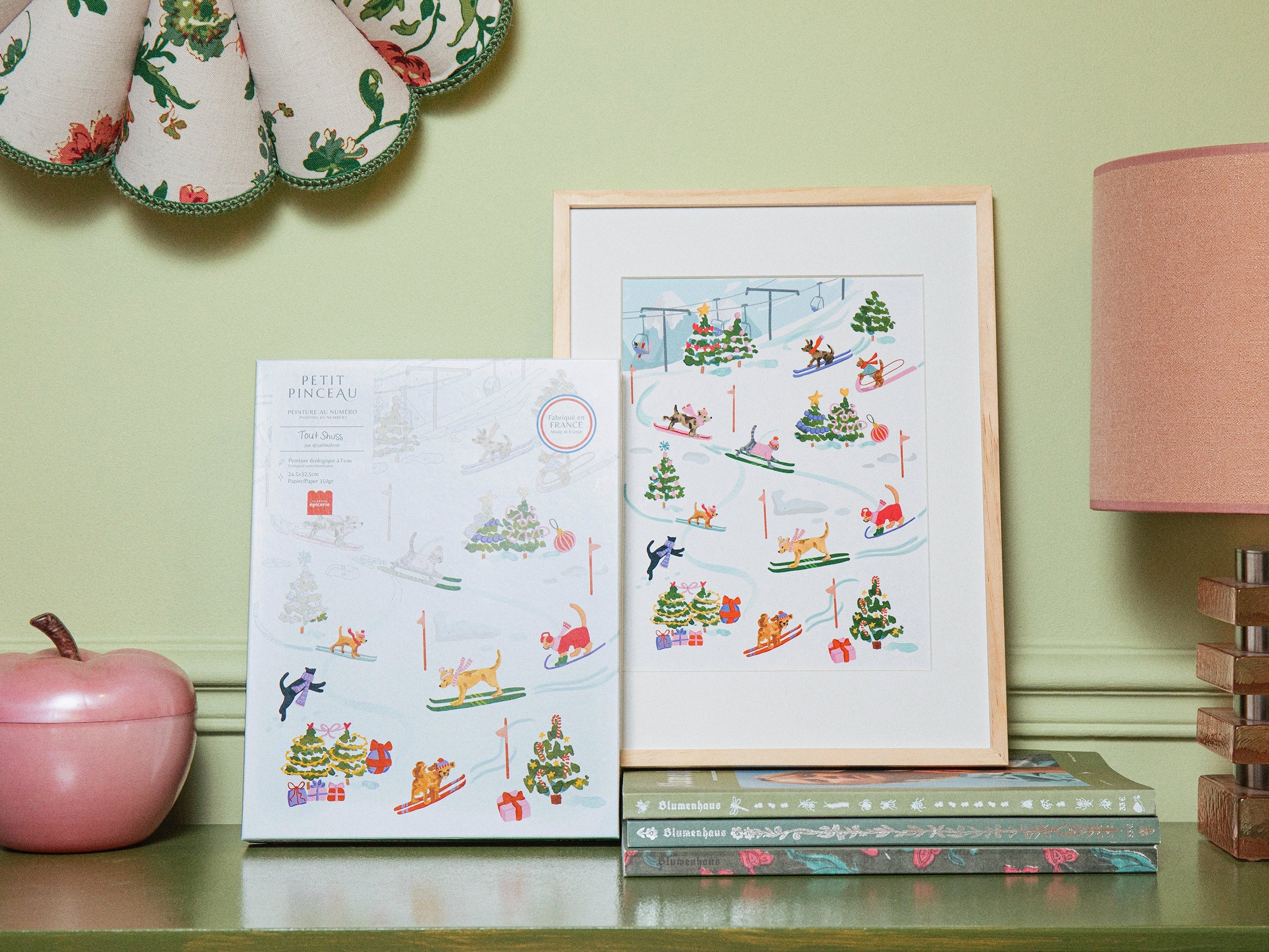 Coffret Peinture Au Numéro - Petit Pinceau - Tout Shuss - Image 5