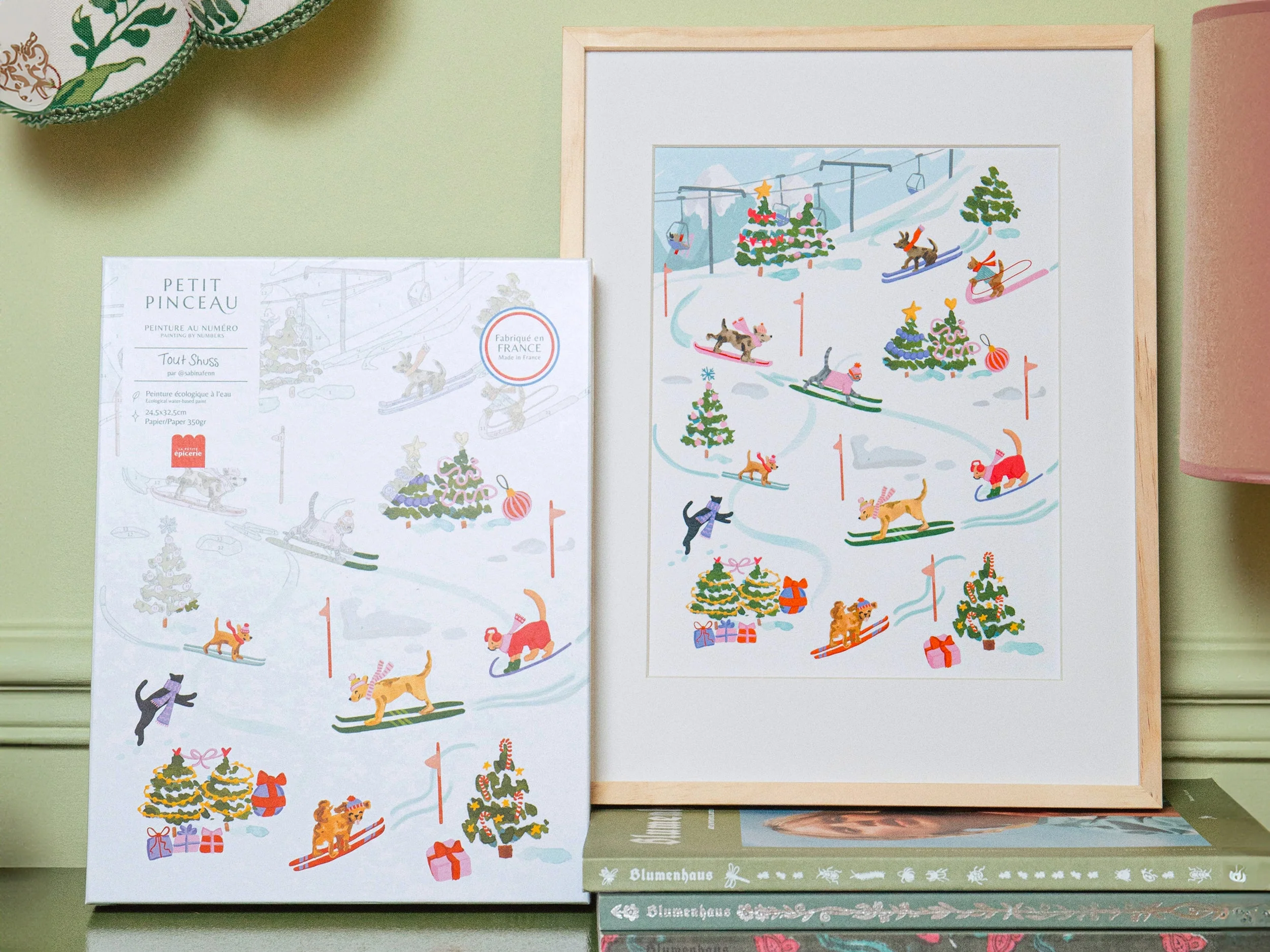 Coffret Peinture Au Numéro - Petit Pinceau - Tout Shuss - Image 9