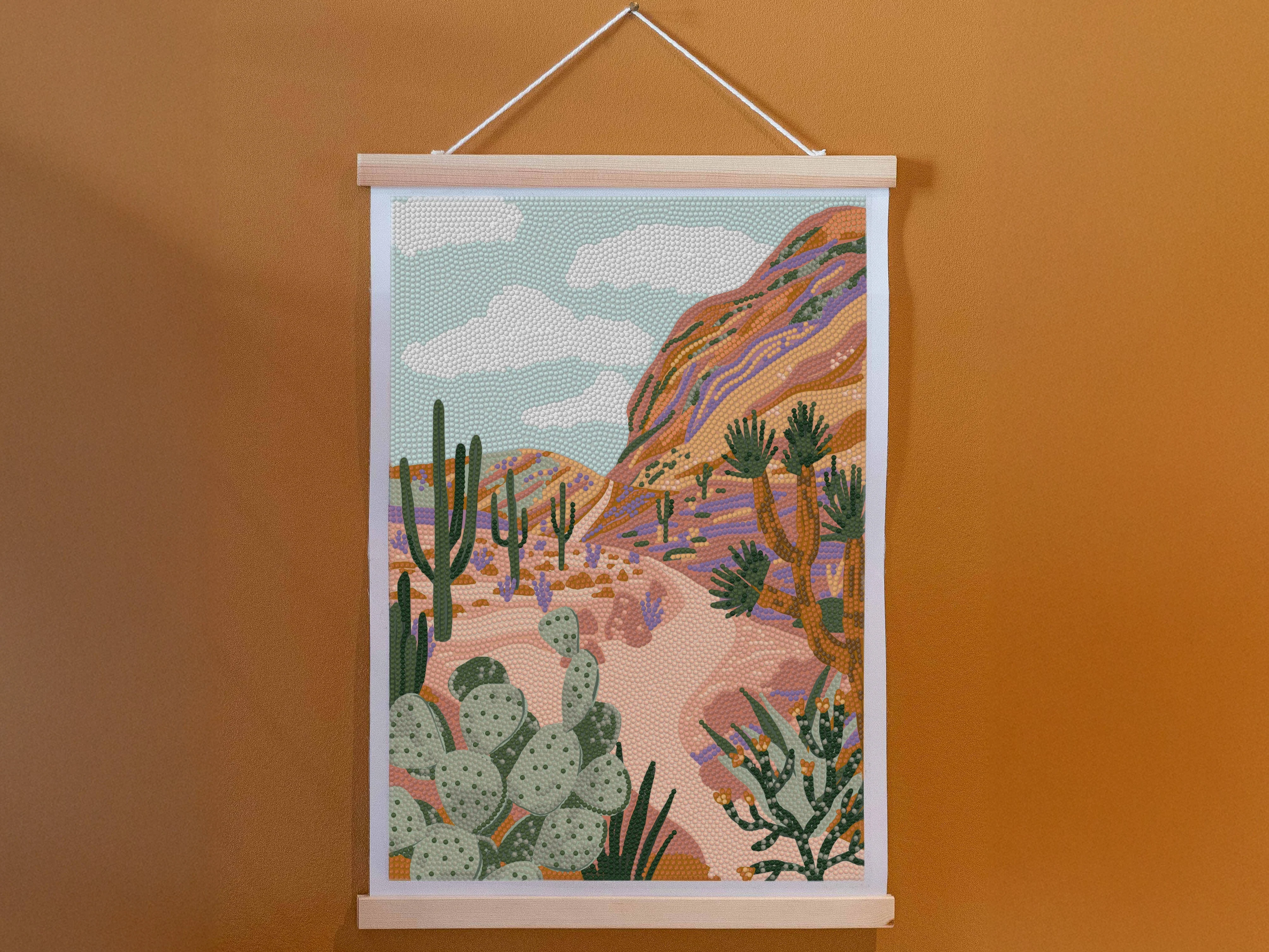 Coffret Petit Diamond - Diamond Painting - Desert Hills Par Julia Cornelius - Image 2