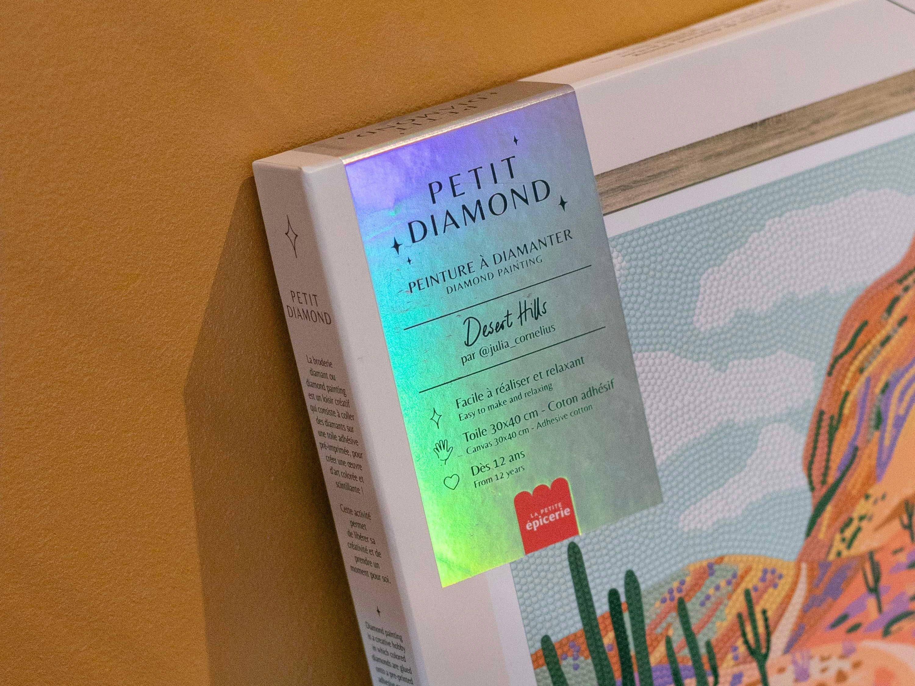 Coffret Petit Diamond - Diamond Painting - Desert Hills Par Julia Cornelius - Image 4