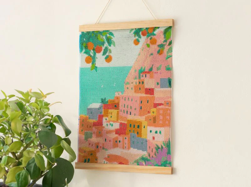 Coffret Petit Diamond - Diamond Painting - Positano Par Petra Lidze - Image 3
