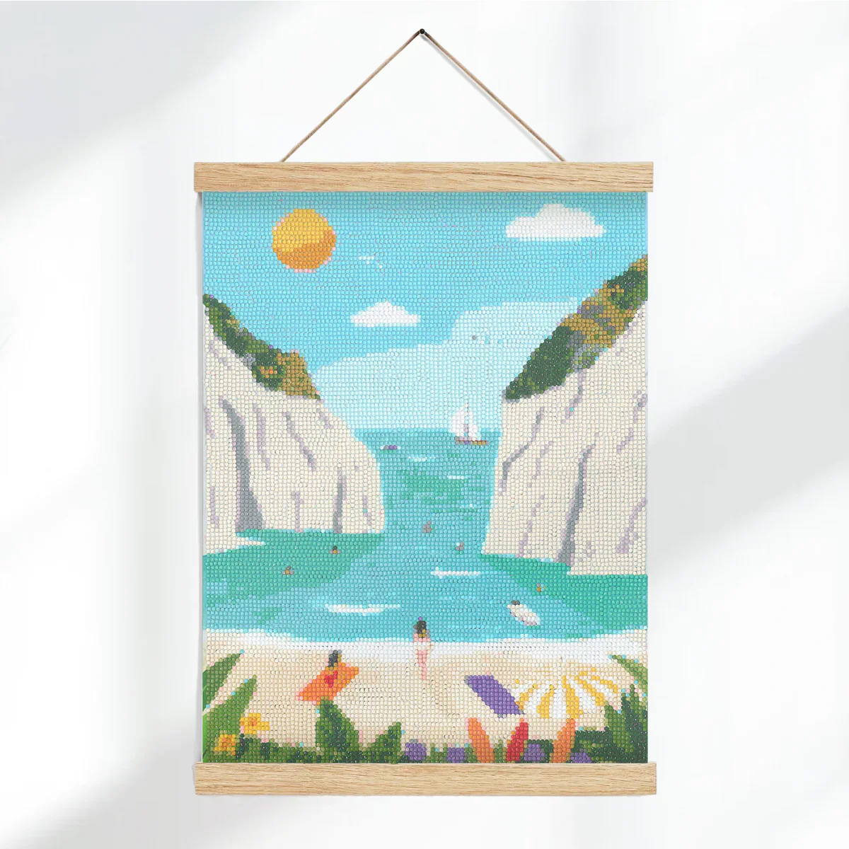 Coffret Petit Diamond - Diamond Painting - Stiniva Beach Par Maja Tomljanovic - Image 2