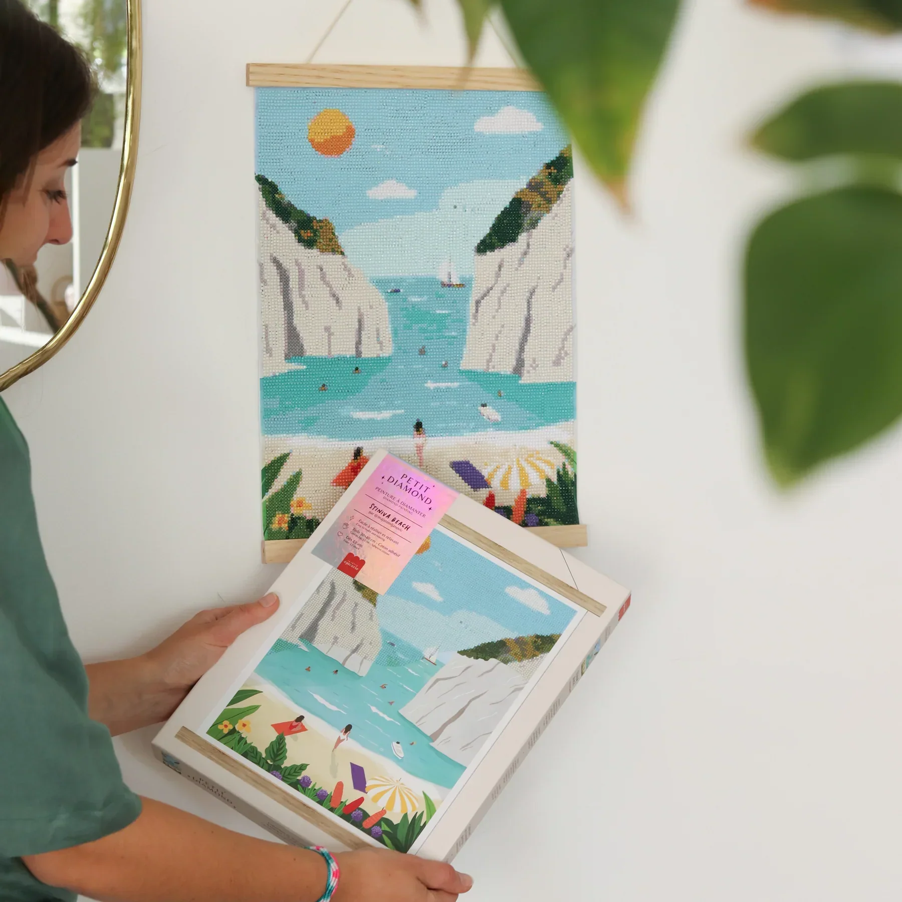 Coffret Petit Diamond - Diamond Painting - Stiniva Beach Par Maja Tomljanovic - Image 6