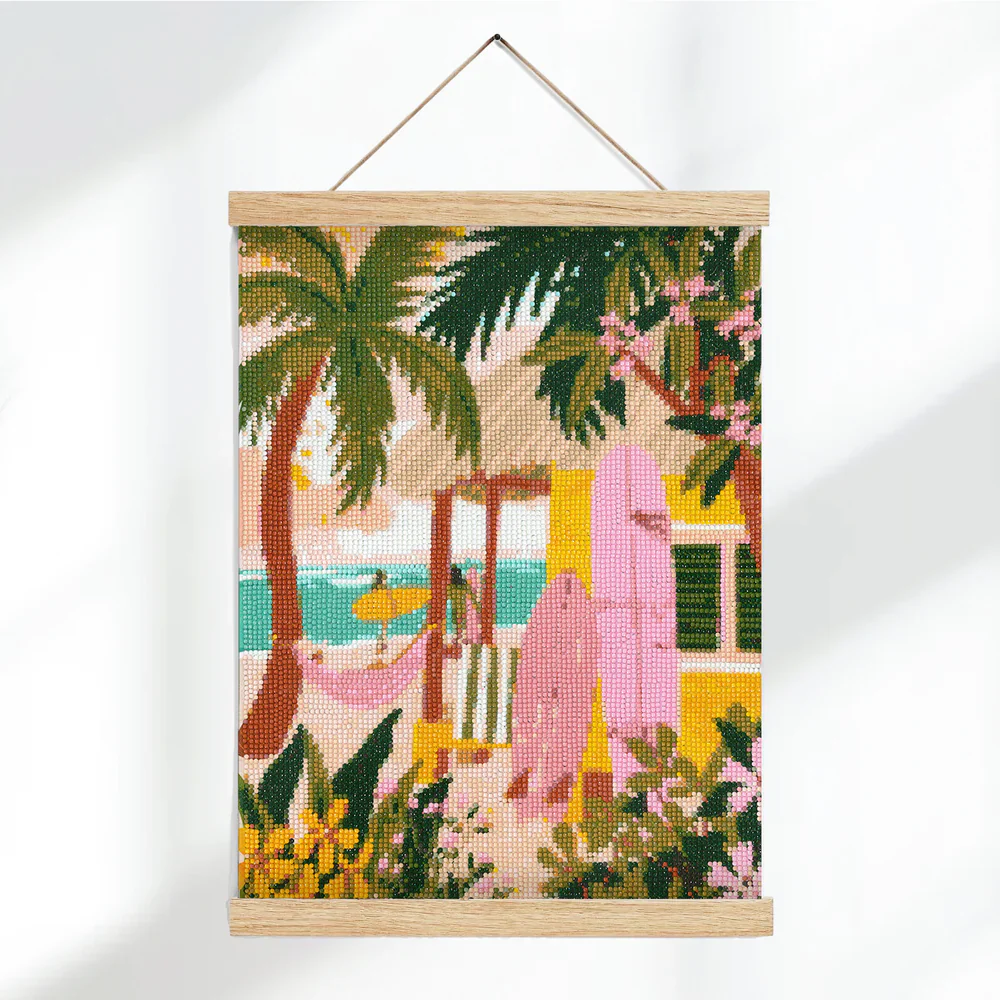 Coffret Petit Diamond - Diamond Painting - Surfboards Par Julia Cornelius - Image 2
