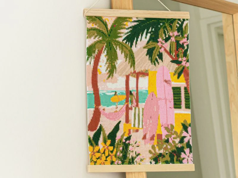 Coffret Petit Diamond - Diamond Painting - Surfboards Par Julia Cornelius - Image 3