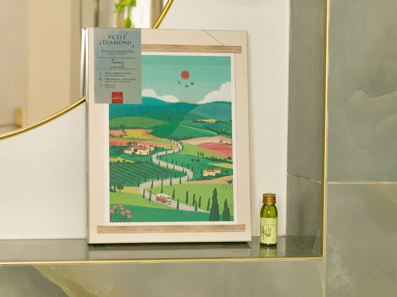 Coffret Petit Diamond - Diamond Painting - Tuscany Par Nidhi Kachhadiya - Image 3