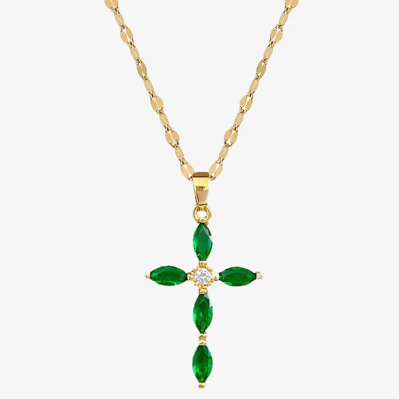 Collier Agathe Vert - Image 2