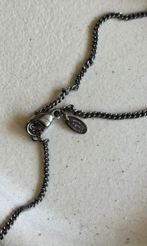 Chanel - Collier - Pendentif Cc Noir - Image 3