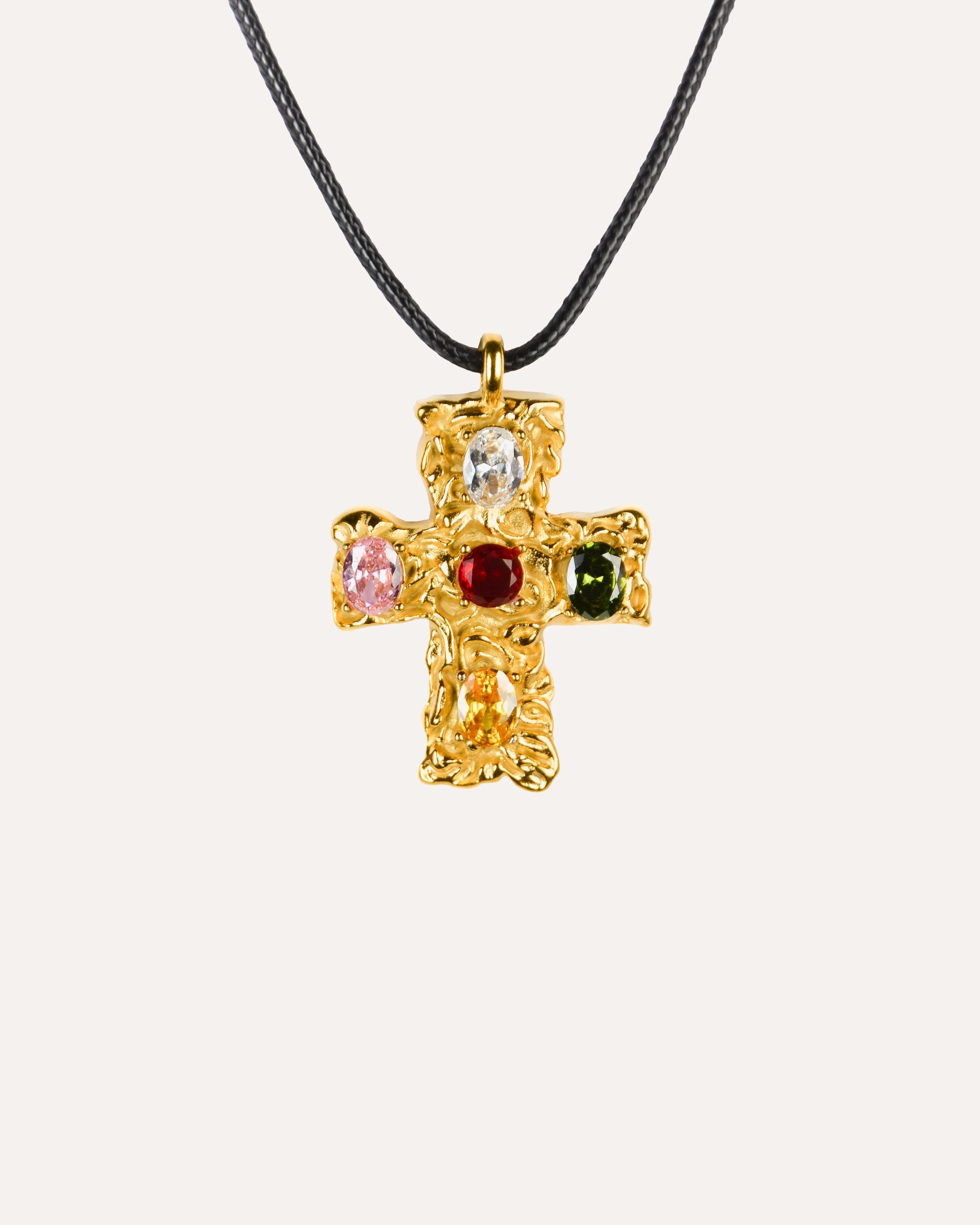 Collier Croix Précieuse - Image 2