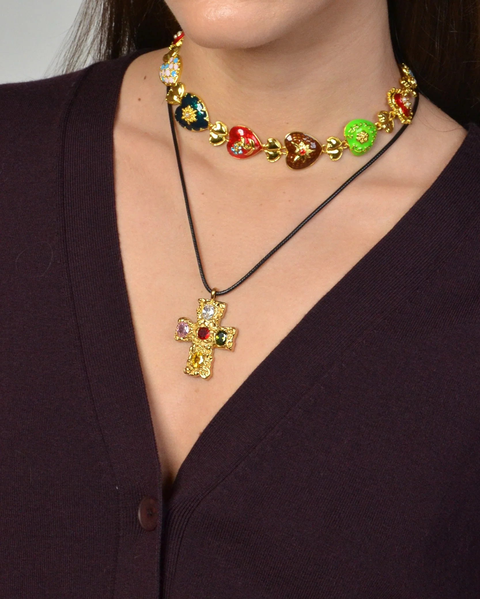 Collier Croix Précieuse - Image 3