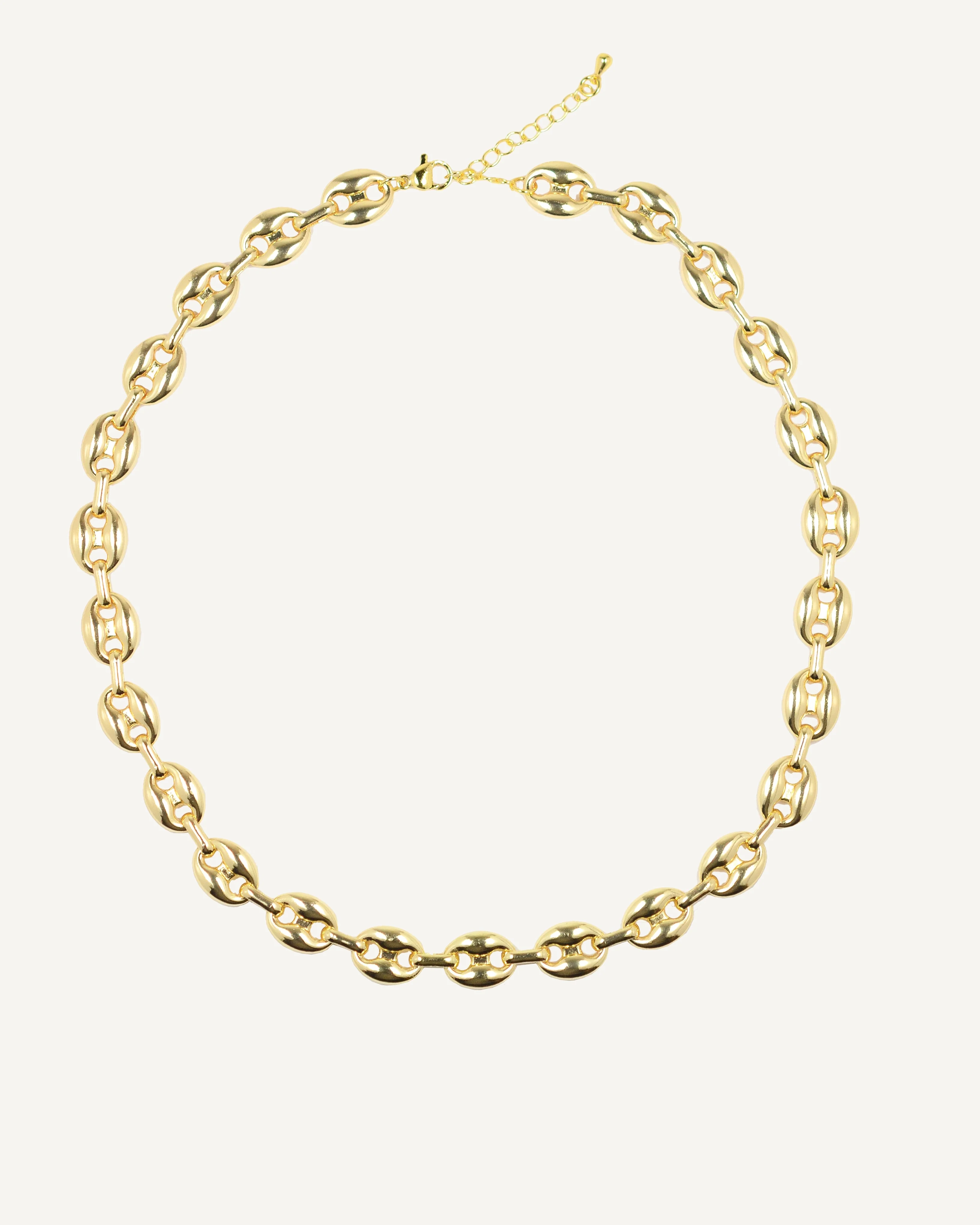 Collier Grain De Café Or - Image 4