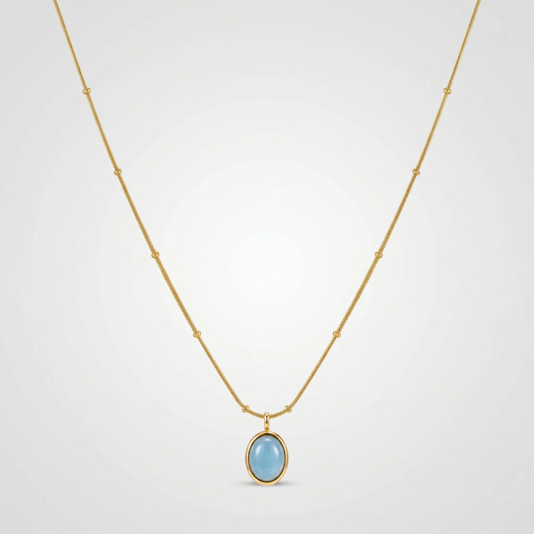 Collier Iris Turquoise - Image 2