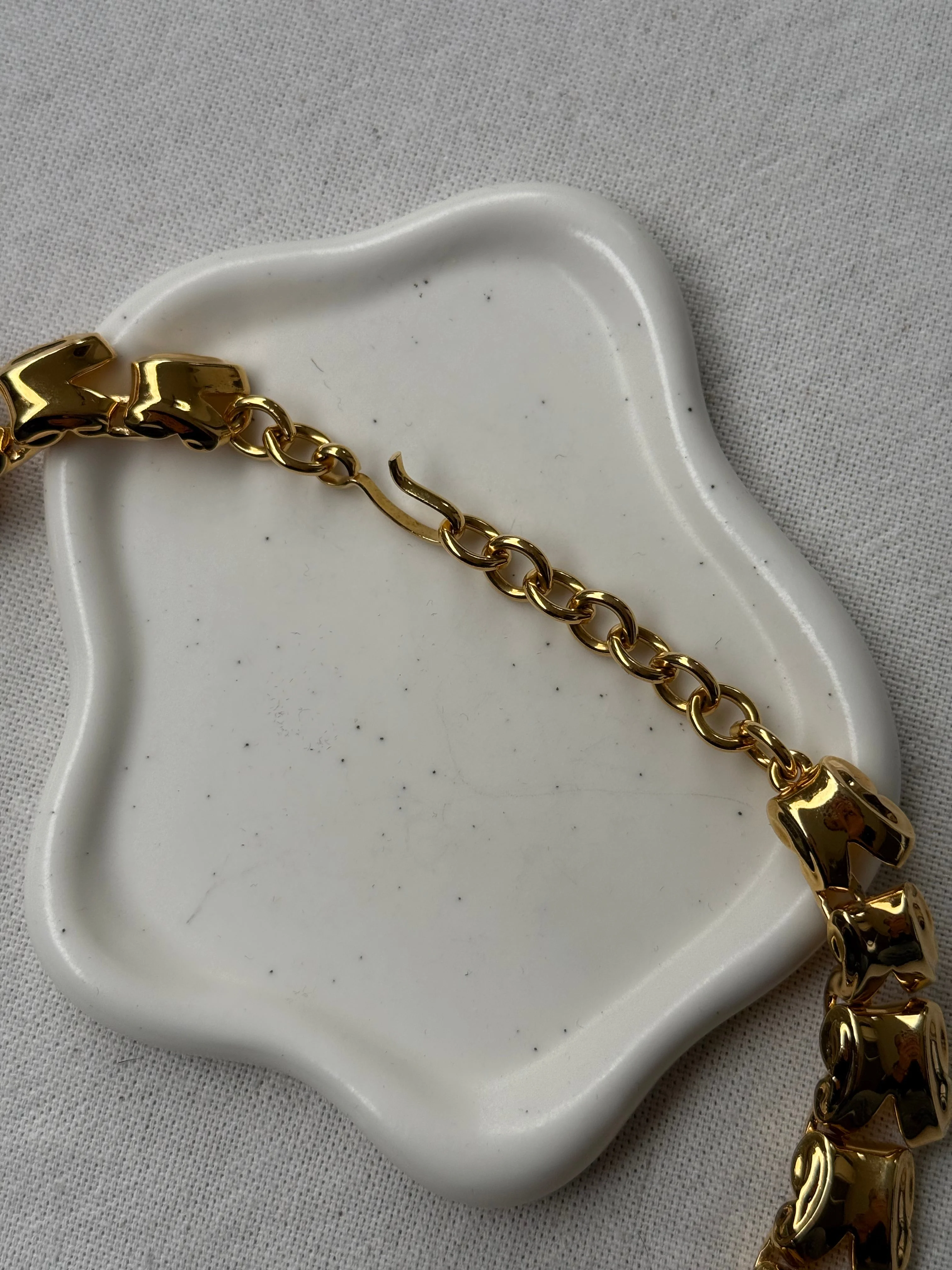 Collier Monet Vintage - Maille Rectangulaire - Image 5