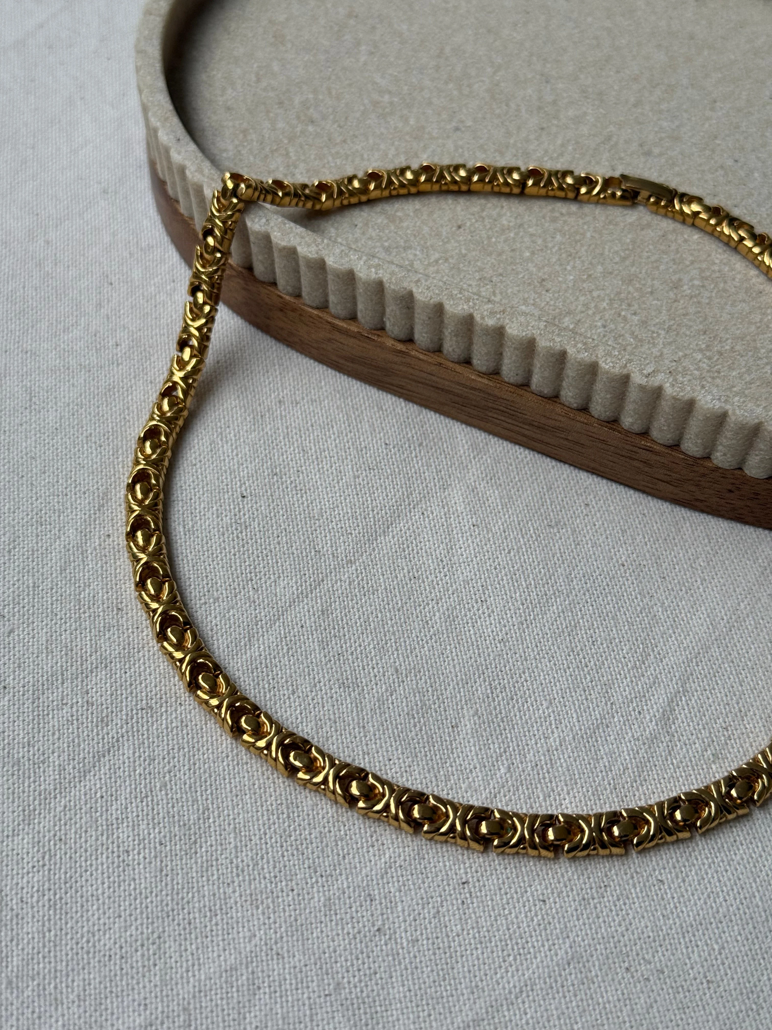 Collier Napier Vintage - Maille Fine Sculptée - Image 3