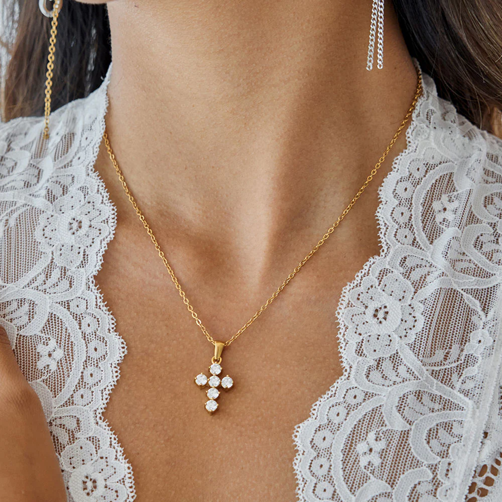 Collier Petite Croix - Image 2