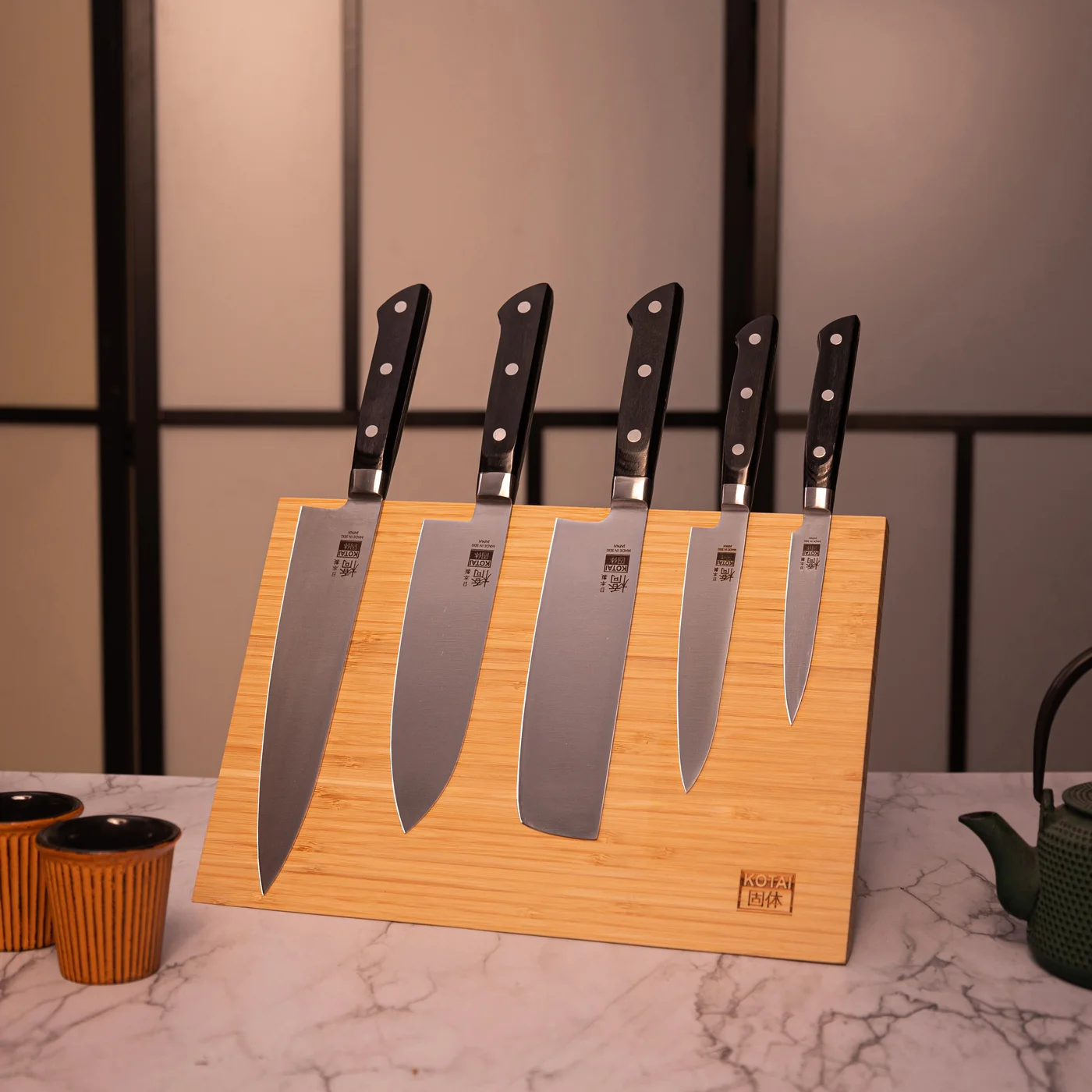 Collection Hashi Classique - Set Complet Deluxe 10 Pièces : 5 Couteaux + 5 Accessoires - Image 8