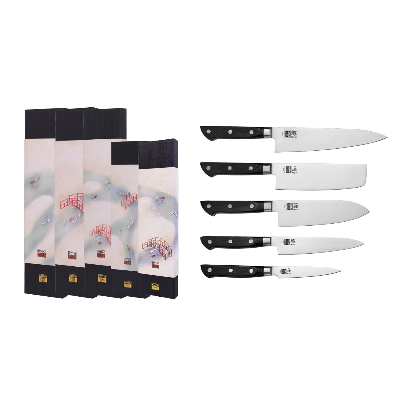 Collection Hashi Classique : Set Complet 5 Couteaux - Image 2