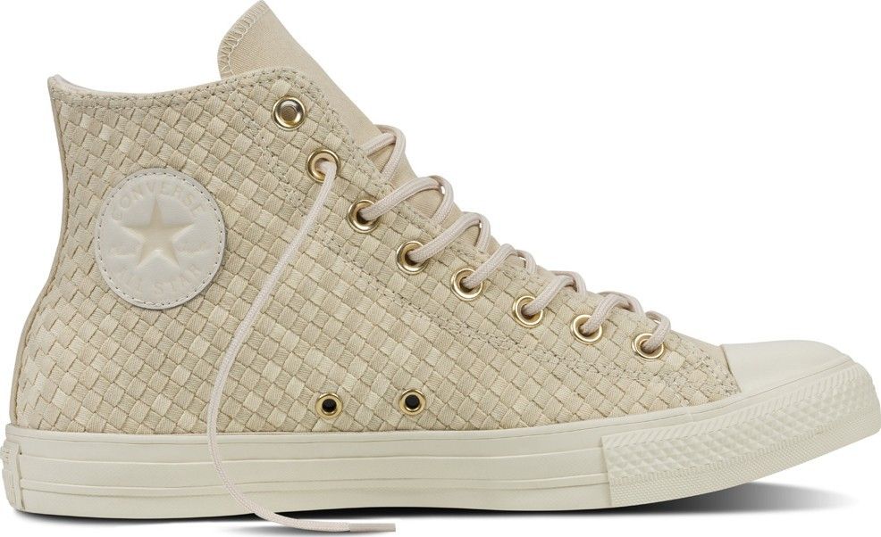 Baskets Converse All Star Ct Hi Denim Woven - Beige - Image 2