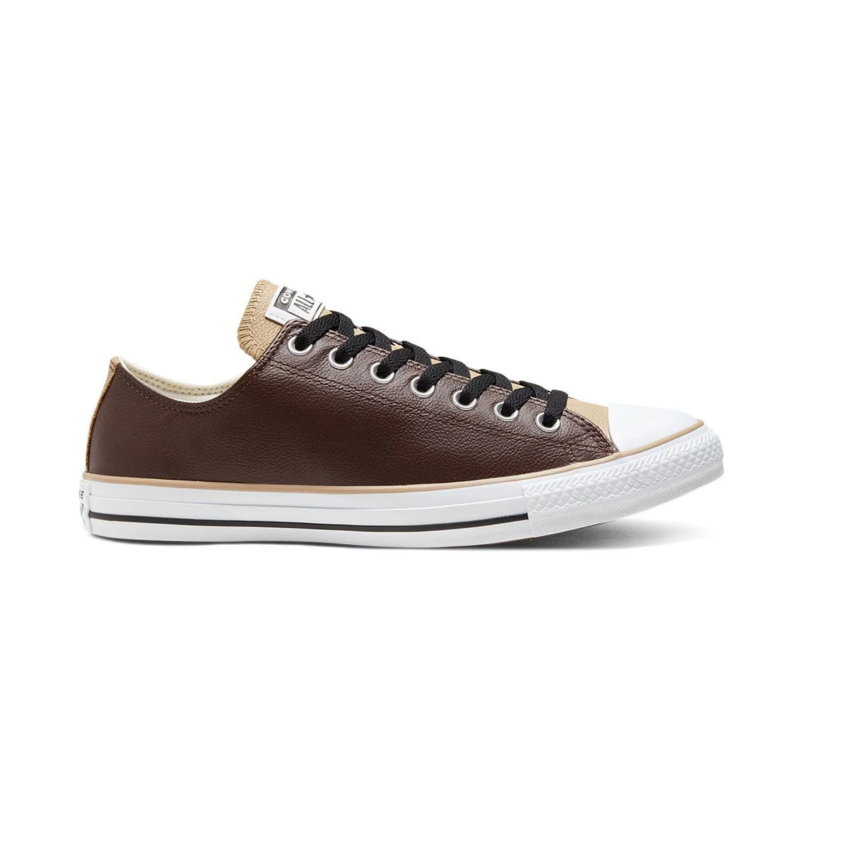 Baskets Converse Chuck Taylor All Star Seasonal Color Leather Low Top - Marron - Image 3