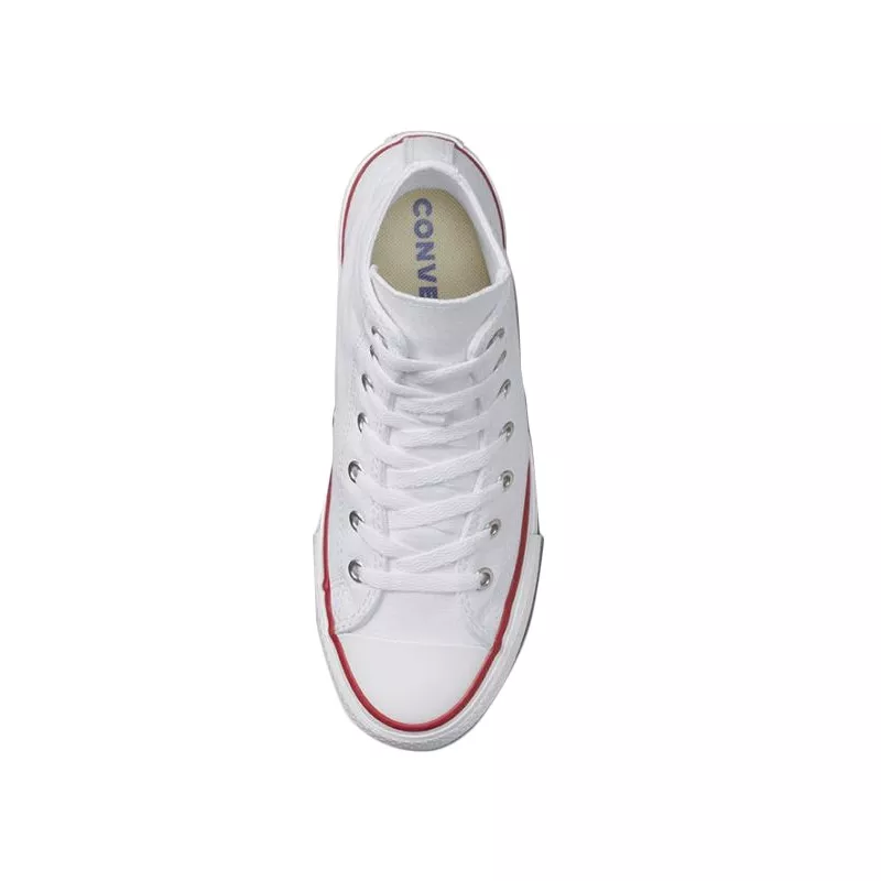 Baskets Converse Canvas All Star Lift Hi Jr - Blanc/Bleu - Image 8