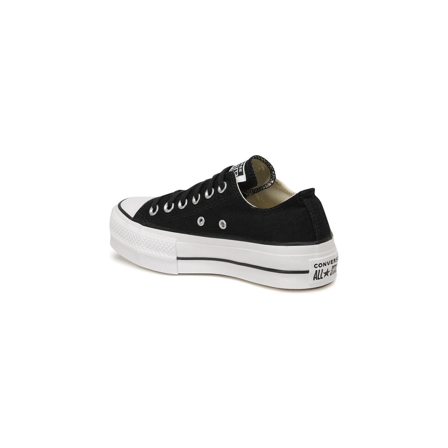 Baskets Canvas All Star Lift Hi Jr - Noir/Blanc - Image 2