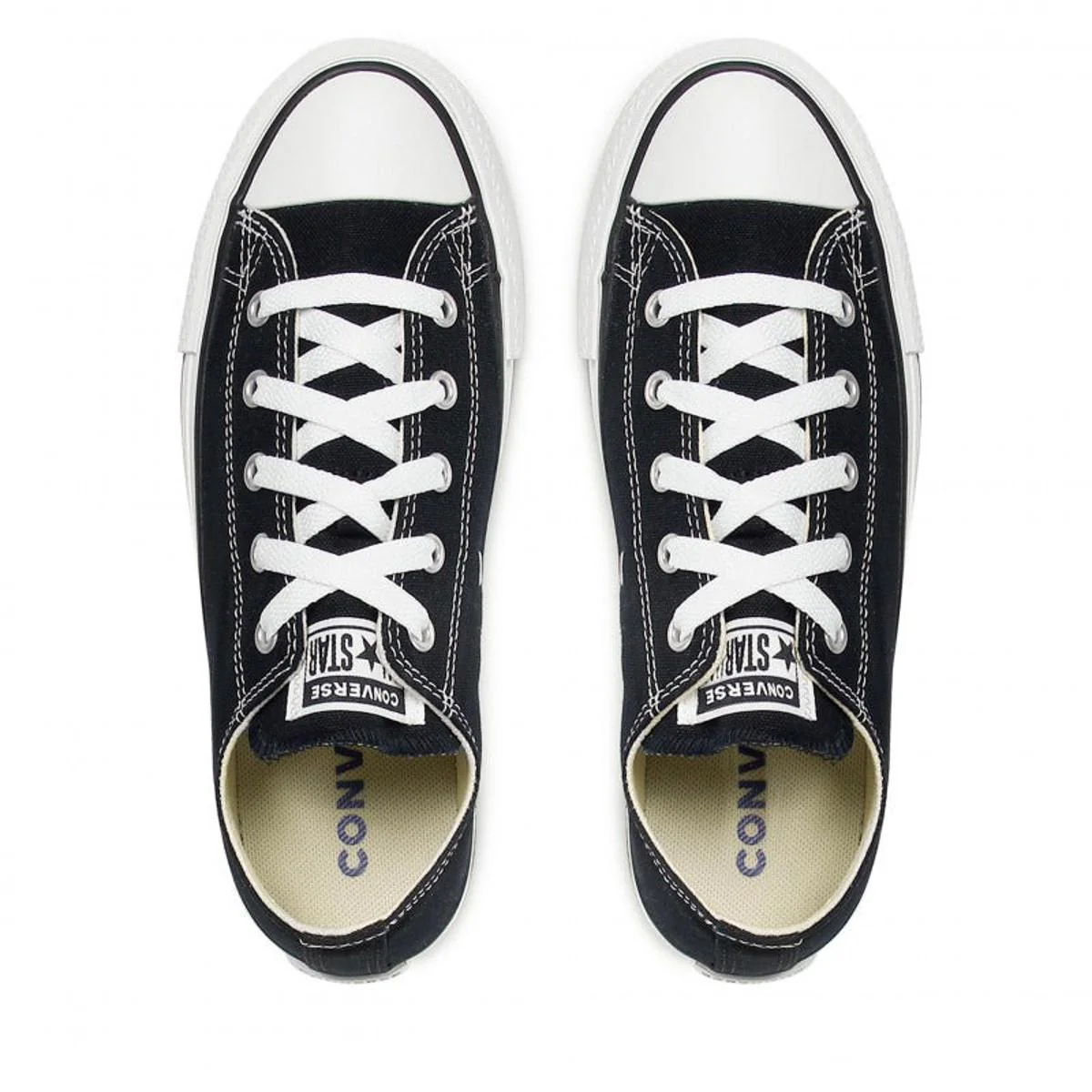 Baskets Canvas All Star Lift Hi Jr - Noir/Blanc - Image 5