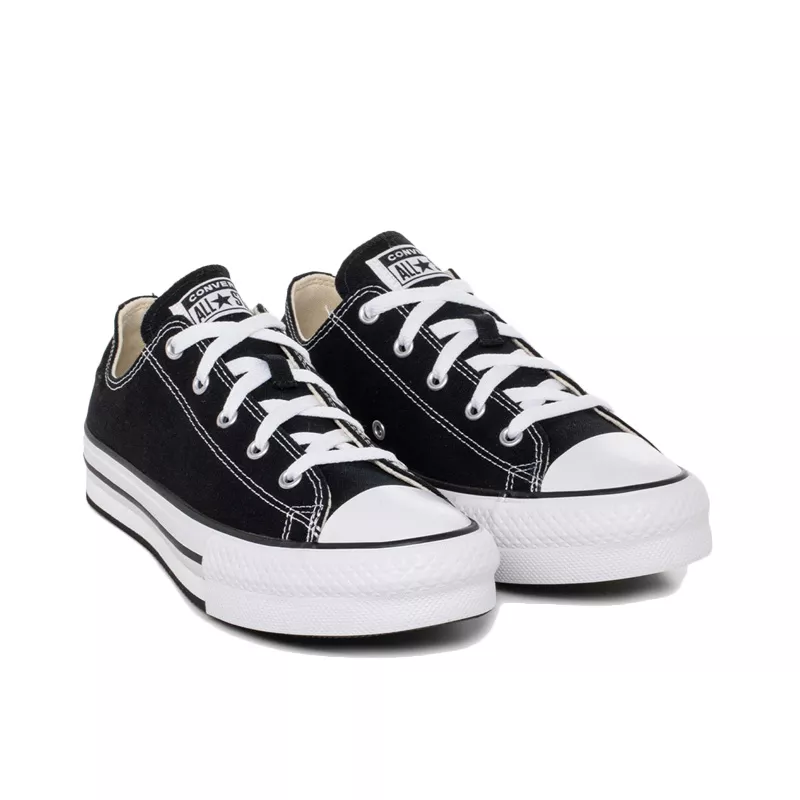 Baskets Canvas All Star Lift Hi Jr - Noir/Blanc - Image 8