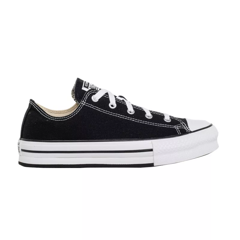 Baskets Canvas All Star Lift Hi Jr - Noir/Blanc - Image 9