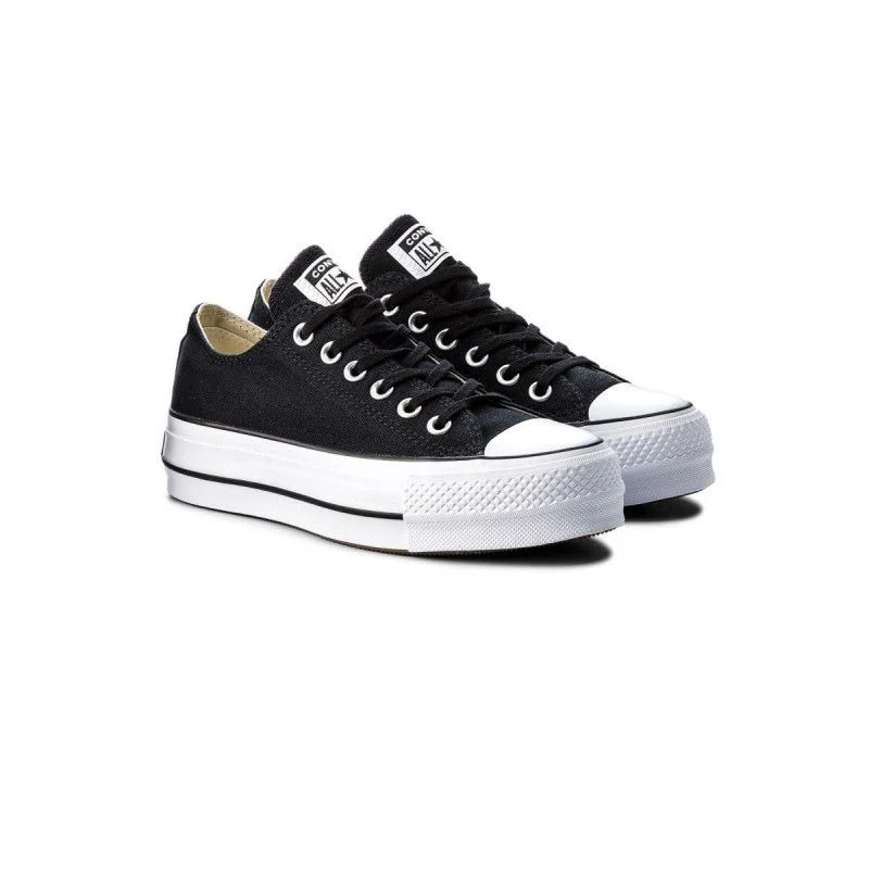 Baskets Converse Chuck Taylor All Star Lift Low Top - Noir/Blanc - Image 5