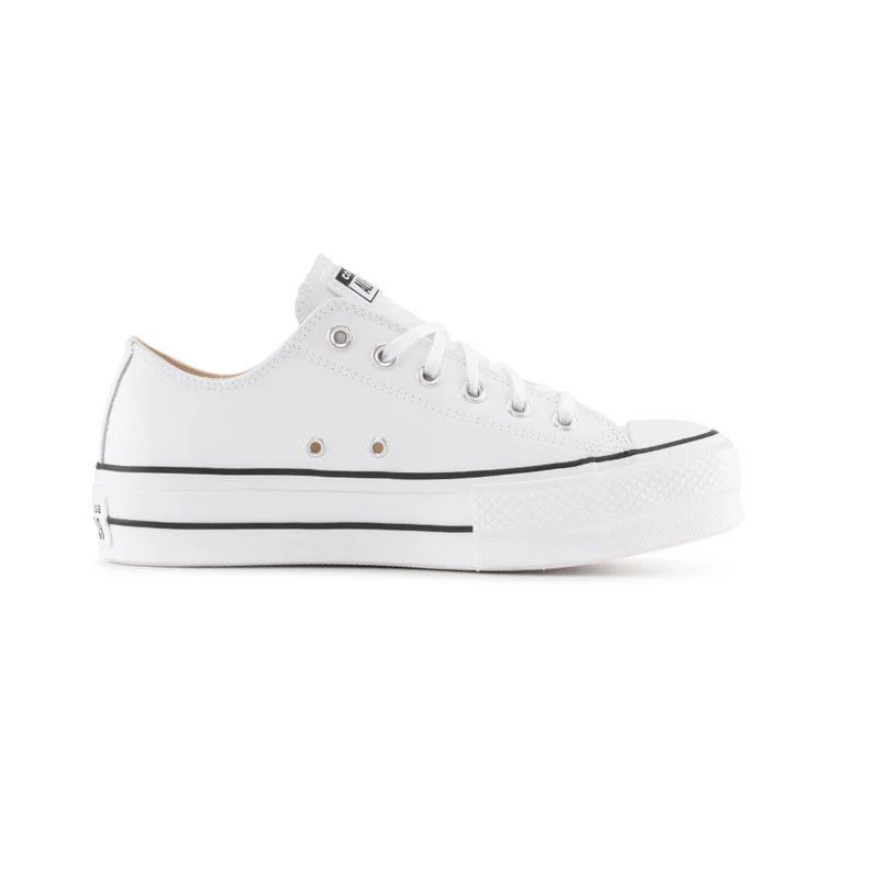 Baskets Platform Leather Ox - Blanc - Image 2