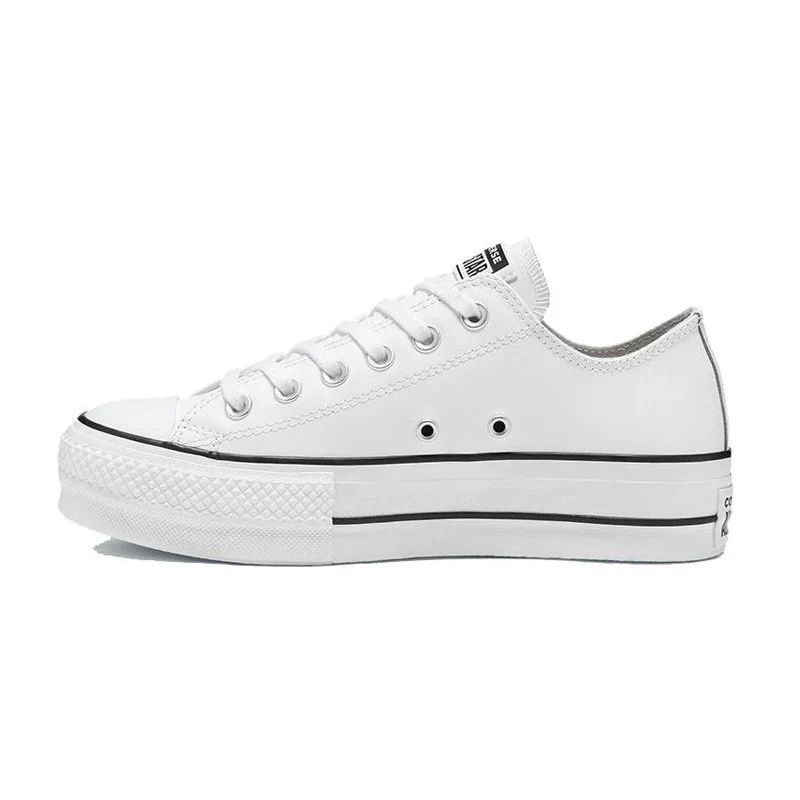 Baskets Platform Leather Ox - Blanc - Image 6